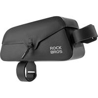 洛克兄弟（ROCKBROS）磁吸防水自行车包前梁上管包公路车山地车马鞍包骑行装备 黑色