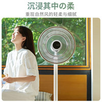 夏普 日本悬浮空气循环扇电风扇落地扇家用卧室大风力直流静轻音一级能效净化甲醛风扇