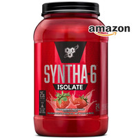 必胜 BSN 分离乳清蛋白质粉 草莓奶昔 健身增肌增强抵抗力 912g