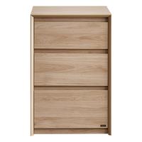 全友 家居现代简约三斗柜客厅卧室家用收纳储物柜抽屉式床尾柜杂物柜子 0.47m窄款三斗柜