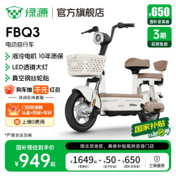 绿源 新国标FBQ3代步电动自行车 门店自提