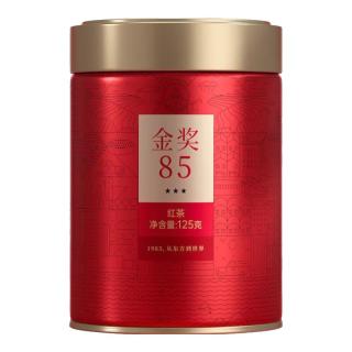川红 金85特级红茶 橘糖香茶叶四川特产非遗工夫茶 三星级罐装125g