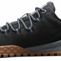 Columbia 哥伦比亚 男式 Fairbanks Low 1826371 时尚运动鞋 透气 轻便 户外 Black, Graphite 尺码7