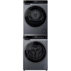 海尔 云溪3.0 GA100-STF582HU1+XQG100-BLDE582HU1 洗烘套装 极夜灰