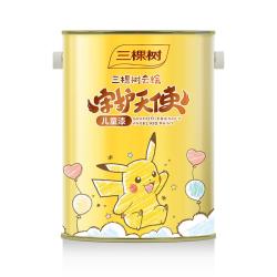 三棵树 漆（SKSHU）内墙乳胶漆守护天使云绘儿童漆净味墙面漆1L 可调色