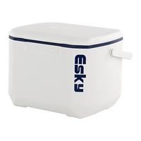 ESKY保温箱车载冰箱冷藏箱露营野餐食品大容量保鲜箱家用便携摆摊户外 16QT【15L】白色