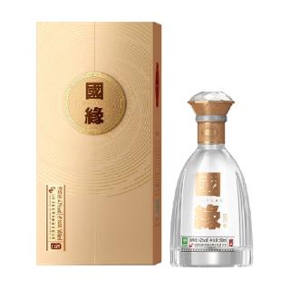 今世缘 国缘对开柔雅型白酒42度500ml*2瓶含礼品袋 聚会宴请江苏版