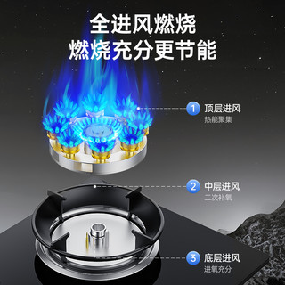 SAST天然气燃气灶具家用嵌入式液化气灶双灶台煤气灶
