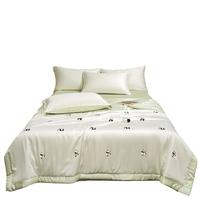 夏季轻奢高级感水洗冰丝夏凉被宿舍单双人薄被子可机洗空调被