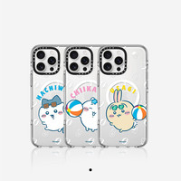 CASETiFY x CASETiFY联名 吉伊卡哇/哈奇喵/乌萨奇泳池派对 MagSafe透明手机壳
