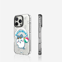 Chiikawa x CASETiFY联名 iPhone 15 Pro MagSafe 透明手机壳 哈奇喵