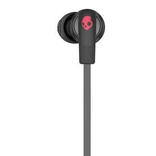 Skullcandy 骷髅头 SMOKIN BUD2烟斗真无线蓝牙耳机入耳式有线耳机安卓苹果圆孔通用耳麦 西瓜红黑色