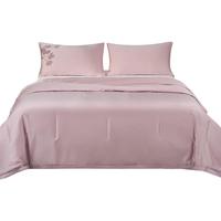 恒源祥莱赛尔天丝夏凉被A类抗菌可机洗凉感夏被空调被天丝夏被 紫1.5*2m