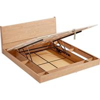  LINSY/林氏家居 简约 书架书柜储物柜一体  原木色+花粉白