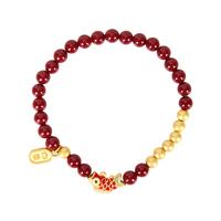 大英博物馆东瀛系列锦鲤上岸金榜题名朱砂手链