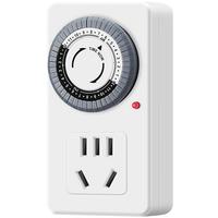 DELIXI 德力西 CD98Z-DX T12 五孔定时插座 白色