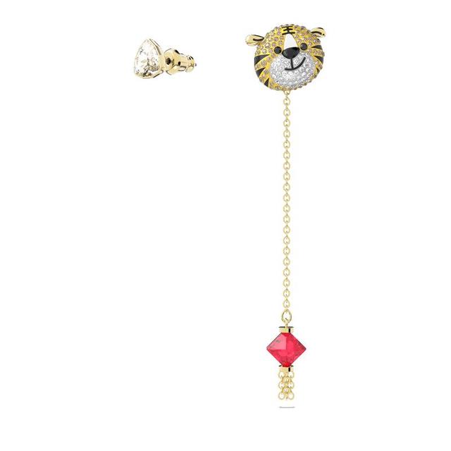 今日必买：施华洛世奇 Zodiac Tiger系列 老虎不对称耳环