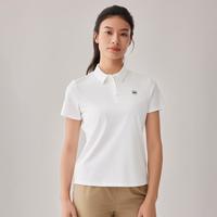 【舒弹易打理面料】25年夏质感修身女式polo短袖t恤女