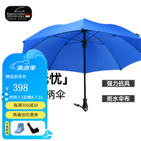 EuroSCHIRM 欧赛姆 德国风暴伞 一甩即干 轻量加固加厚防风男士晴雨两用长柄伞