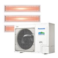 Panasonic/松下 一级能效 中央空调多联机 一拖三 4匹