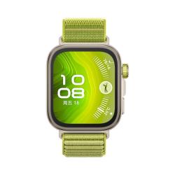 华为 WATCH FIT 4 Pro 智能手表 44.5mm 原野绿 编织表带（北斗、GPS、血氧）