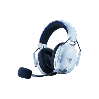 RAZER 雷蛇 旋风黑鲨V3 专业版 头戴式三模游戏耳机 白蓝色