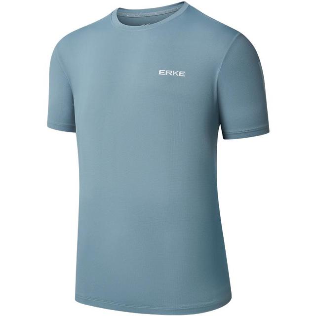 鸿星尔克 短袖男2025夏季男士速干衣跑步运动t恤男款上衣