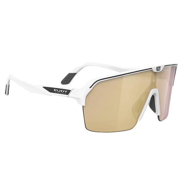 Rudy Project 时尚运动太阳镜SPINSHIELD AIR 平光白/多层镀膜金