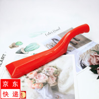 红铁普 塑料洗衣棒槌 实木打衣 红色