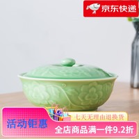 龙泉青瓷 弟窑梅子青大汤碗 酸菜鱼面碗 家用酒店用盆 餐具