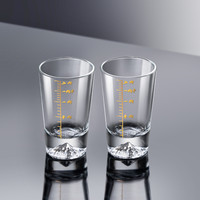 Luxury Flowers 冰山 JJ235291 玻璃烈酒杯 51-100mL 透明