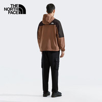 北面（The North Face）【李昀锐同款】防晒衣男Mountain防水防风多效衣户外25春夏8DGD 58W/棕色 M /170