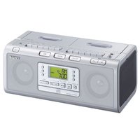 索尼 SONY CD Boombox卡带 W78 银色 CFD-W78/S