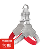 狗狗胸背带 透气网布宠物牵引绳马鞍式狗绳子宠物用品 红色