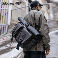 Subcrew 潮牌 男士单肩斜挎包 10078184665256 中号