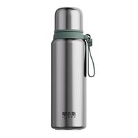哈尔斯茶水分离保温杯316L不锈钢男女大容量便携商务水杯子团购 本色660ML【316L不锈钢内胆】