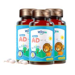 witsBB 无敏 儿童维生素AD 90粒*3瓶