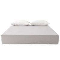 金号(KING SHORE)A类抗菌100%纯棉床笠单件全棉纯色床笠成人 150*200cm 浅灰 100%棉7A抗菌A类-浅灰