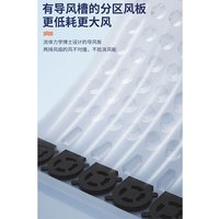 紫风铃通风汽车坐垫夏季座椅通风车载吹吸风凉垫按摩单座16风机座垫hlb 连体【黑色-通风单座】 强劲风力 自动启停