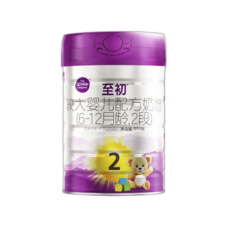 a2 艾尔 至初系列 较大婴儿奶粉 国行版 2段 850g*2罐 礼盒装