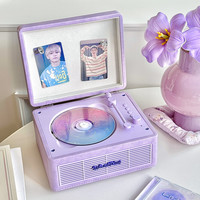 WhatPlus问加C300CD机蓝牙音响播放器留声机一体播放器