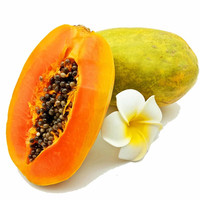 水果蔬菜 树上熟木瓜 4-4.5斤