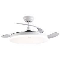 三雄极光风扇灯客厅吊扇灯一体隐形扇叶餐厅灯遥控变频电机 42寸36W三色光 风悦42寸|36W全光谱|三色光