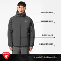 【P系列】伯希和Primaloft金标P棉服男户外保暖外套女冲锋衣内胆 男款-绯影红/100G金标P棉