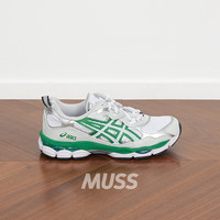 亚瑟士 HIDDEN.NY X ASICS GEL-NYC 联名亚瑟士休闲复古慢跑鞋24SS 白绿色 41.5