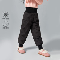 Deesha Mini 笛莎女童三防束脚裤子2025冬季新款儿童小宝宝洋气加厚保暖羽绒裤