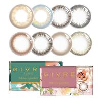 日系givre绮芙莉美瞳月抛盒1片装混血女大小直径隐形眼镜