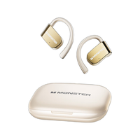 MONSTER 魔声 GT10 开放式挂耳式蓝牙耳机 米金色