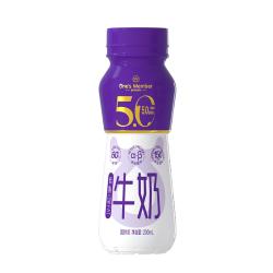 1号会员店 5.0g蛋白 低脂牛奶  5.0低脂牛奶 24瓶 箱装