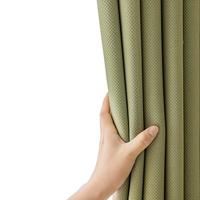 窗帘遮光2024免打孔卧室客厅遮阳布轻奢现代简约挂钩绍兴柯桥